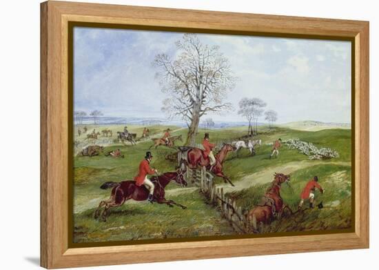 The Hunt-Henry Thomas Alken-Framed Premier Image Canvas