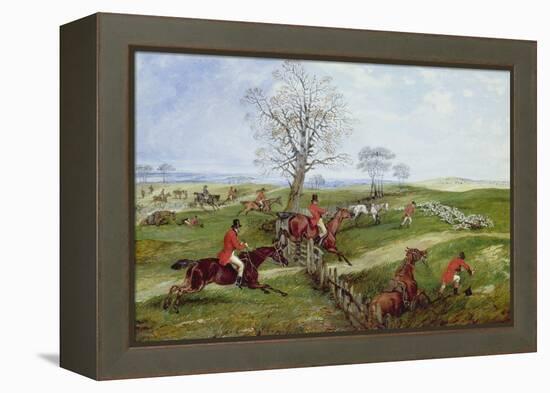 The Hunt-Henry Thomas Alken-Framed Premier Image Canvas