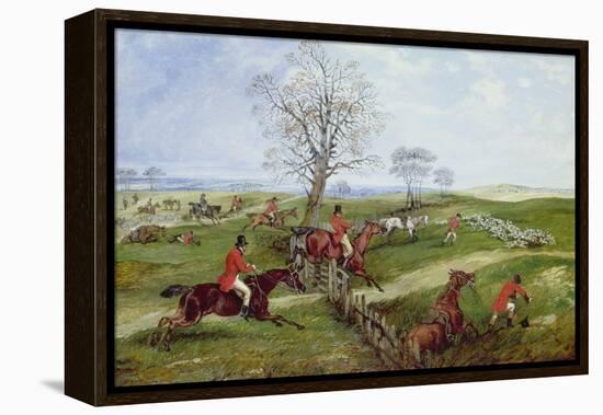 The Hunt-Henry Thomas Alken-Framed Premier Image Canvas