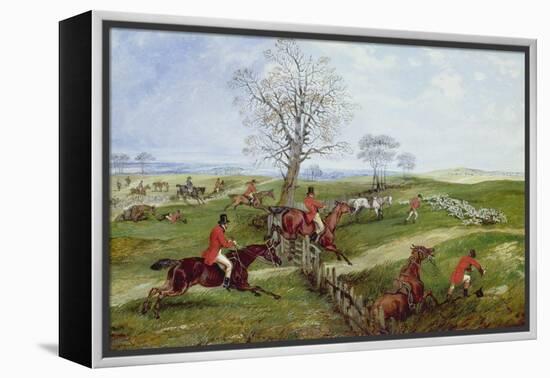 The Hunt-Henry Thomas Alken-Framed Premier Image Canvas