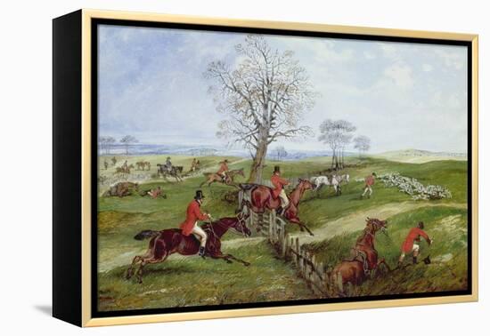 The Hunt-Henry Thomas Alken-Framed Premier Image Canvas