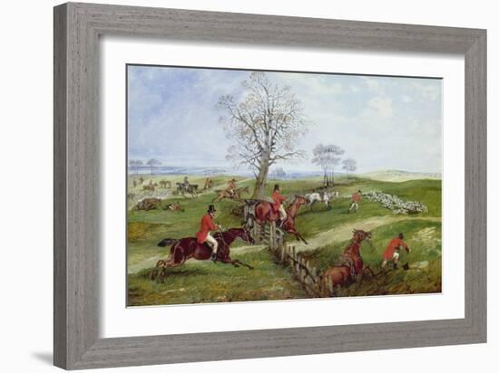 The Hunt-Henry Thomas Alken-Framed Giclee Print