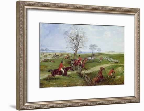 The Hunt-Henry Thomas Alken-Framed Giclee Print