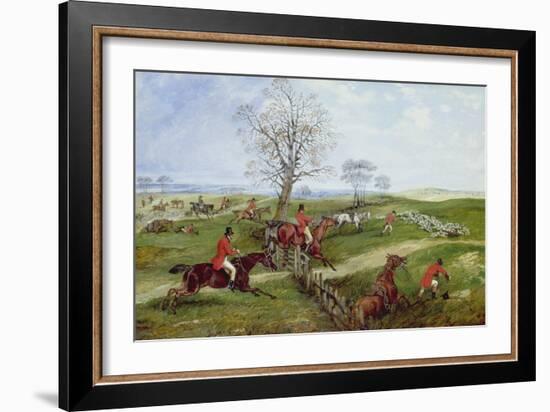 The Hunt-Henry Thomas Alken-Framed Giclee Print