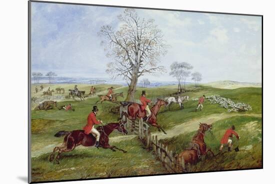 The Hunt-Henry Thomas Alken-Mounted Giclee Print