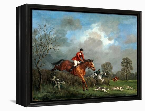 The Hunt-Richard Willis-Framed Premier Image Canvas