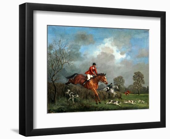 The Hunt-Richard Willis-Framed Giclee Print