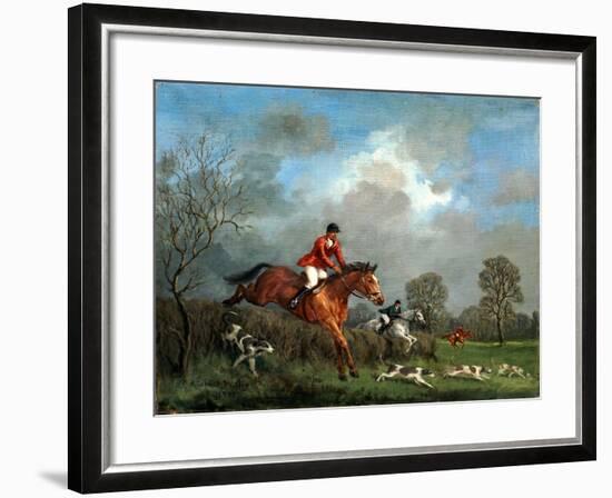 The Hunt-Richard Willis-Framed Giclee Print