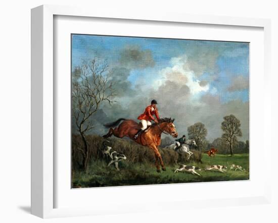 The Hunt-Richard Willis-Framed Giclee Print