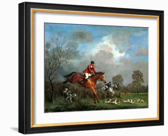 The Hunt-Richard Willis-Framed Giclee Print