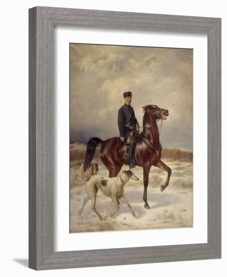 The Hunter-Nikolai Yegorovich Sverchkov-Framed Giclee Print