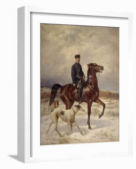 The Hunter-Nikolai Yegorovich Sverchkov-Framed Giclee Print