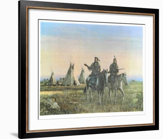 The Hunters-Duane Bryers-Framed Limited Edition