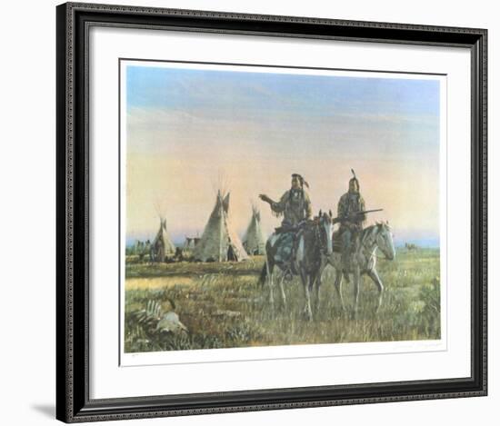 The Hunters-Duane Bryers-Framed Limited Edition