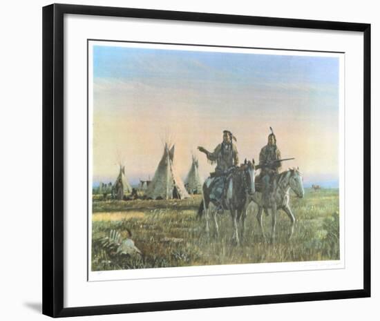 The Hunters-Duane Bryers-Framed Limited Edition