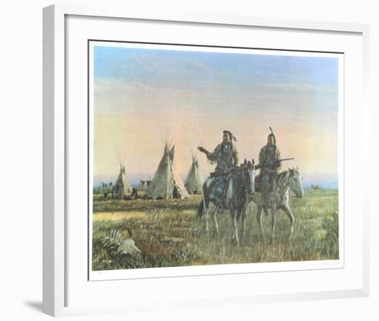 The Hunters-Duane Bryers-Framed Limited Edition