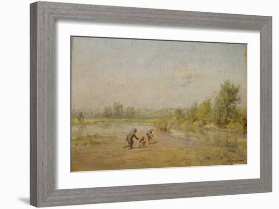 The Hunters-Ivan Pavlovich Pokhitonov-Framed Giclee Print