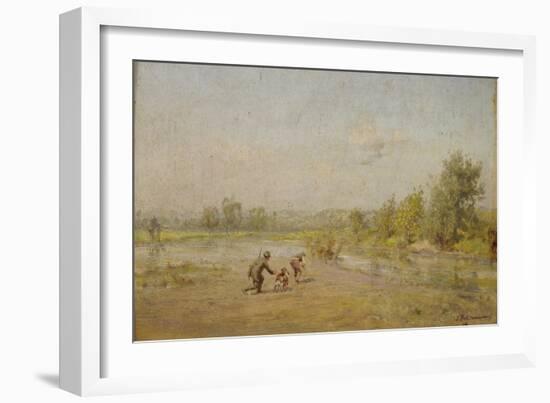 The Hunters-Ivan Pavlovich Pokhitonov-Framed Giclee Print