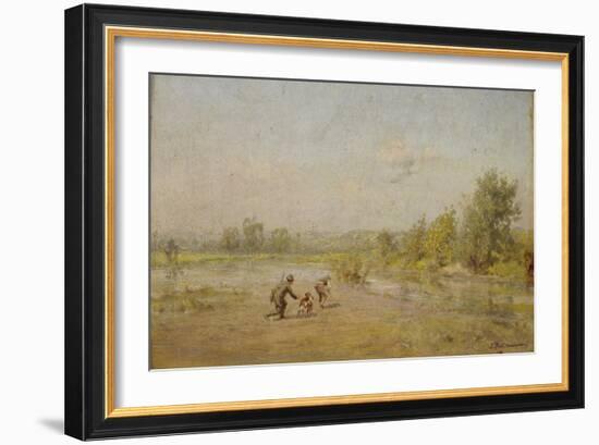 The Hunters-Ivan Pavlovich Pokhitonov-Framed Giclee Print