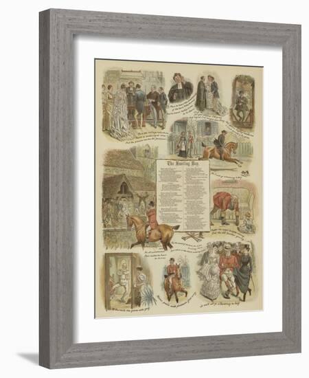 The Hunting Day-null-Framed Giclee Print