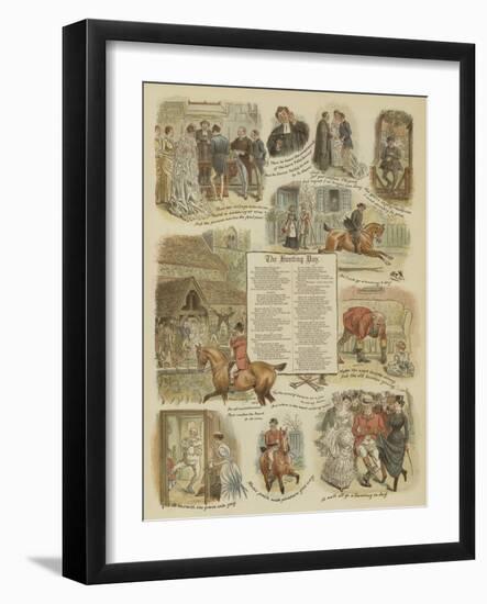 The Hunting Day-null-Framed Giclee Print