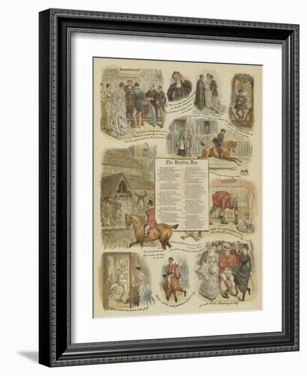 The Hunting Day-null-Framed Giclee Print