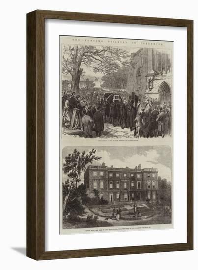 The Hunting Disaster in Yorkshire-Arthur Hopkins-Framed Giclee Print