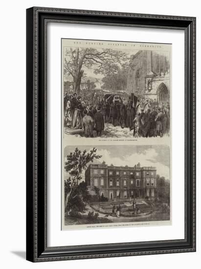 The Hunting Disaster in Yorkshire-Arthur Hopkins-Framed Giclee Print