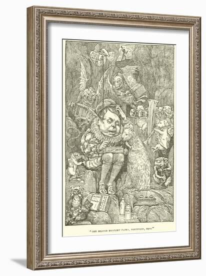 The Hunting of the Snark-Henry Holiday-Framed Giclee Print