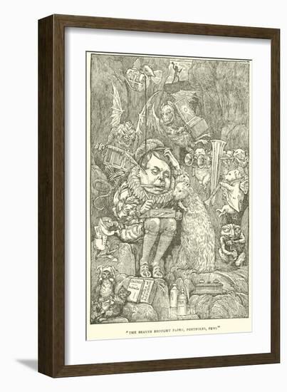 The Hunting of the Snark-Henry Holiday-Framed Giclee Print