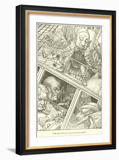 The Hunting of the Snark-Henry Holiday-Framed Giclee Print