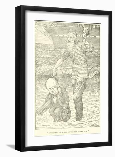 The Hunting of the Snark-Henry Holiday-Framed Giclee Print