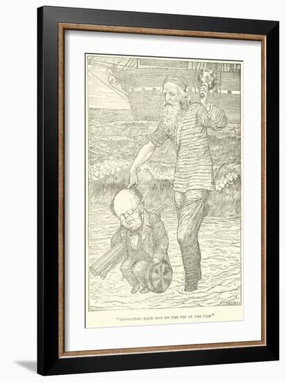 The Hunting of the Snark-Henry Holiday-Framed Giclee Print