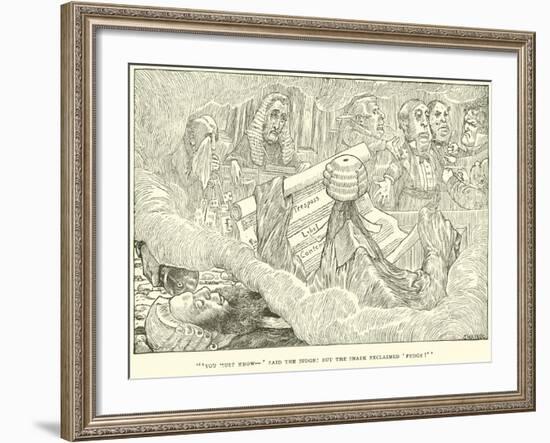 The Hunting of the Snark-Henry Holiday-Framed Giclee Print