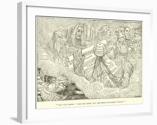 The Hunting of the Snark-Henry Holiday-Framed Giclee Print