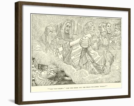 The Hunting of the Snark-Henry Holiday-Framed Giclee Print