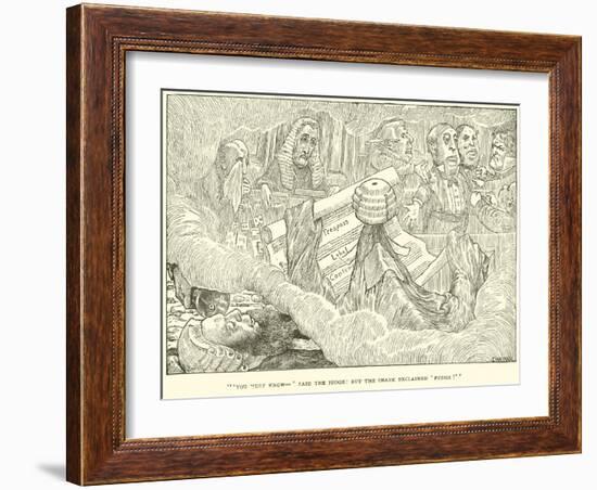 The Hunting of the Snark-Henry Holiday-Framed Giclee Print