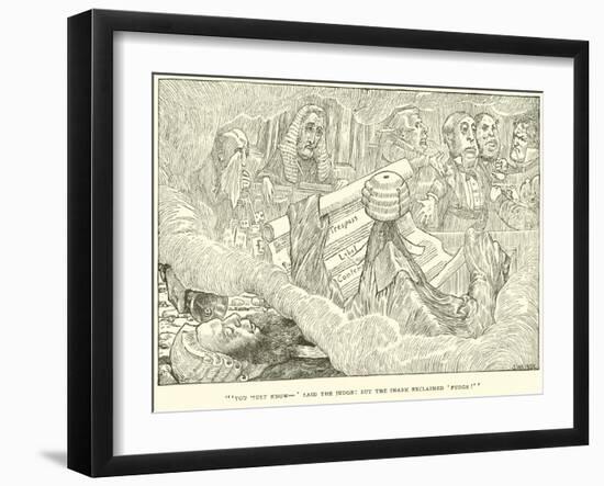 The Hunting of the Snark-Henry Holiday-Framed Giclee Print