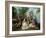 The Hunting Party Meal, circa 1737-Nicolas Lancret-Framed Giclee Print