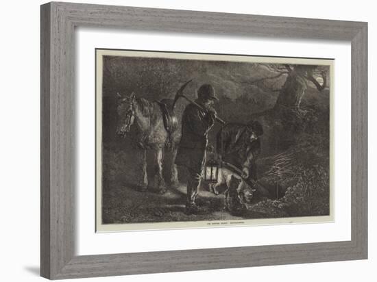 The Hunting Season, Earth-Stopping-George Bouverie Goddard-Framed Giclee Print