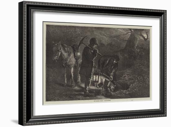 The Hunting Season, Earth-Stopping-George Bouverie Goddard-Framed Giclee Print