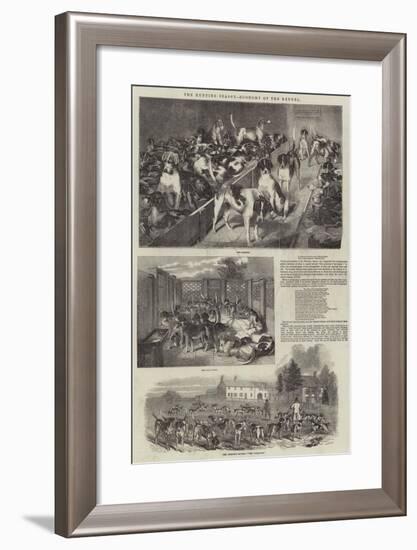 The Hunting Season, Economy of the Kennel-null-Framed Giclee Print