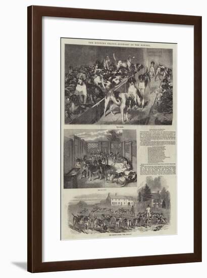 The Hunting Season, Economy of the Kennel-null-Framed Giclee Print