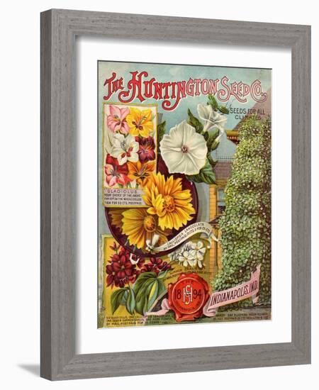 The Huntington Seed Co.-null-Framed Art Print