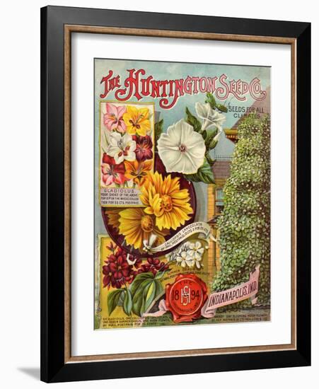 The Huntington Seed Co.-null-Framed Art Print