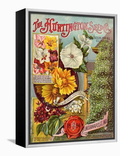 The Huntington Seed Co.-null-Framed Stretched Canvas