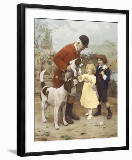 The Huntsman's Pet-Arthur Elsley-Framed Premium Giclee Print