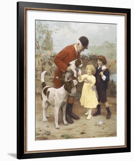 The Huntsman's Pet-Arthur Elsley-Framed Premium Giclee Print