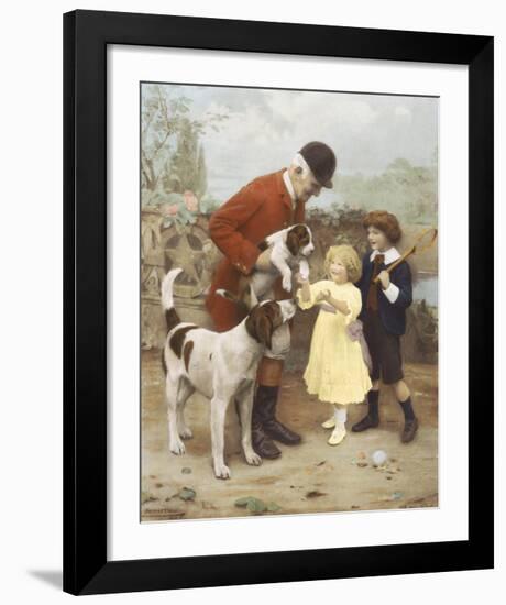 The Huntsman's Pet-Arthur Elsley-Framed Premium Giclee Print