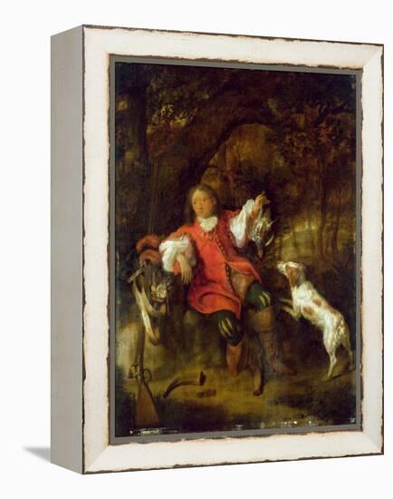 The Huntsman-Gabriel Metsu-Framed Premier Image Canvas